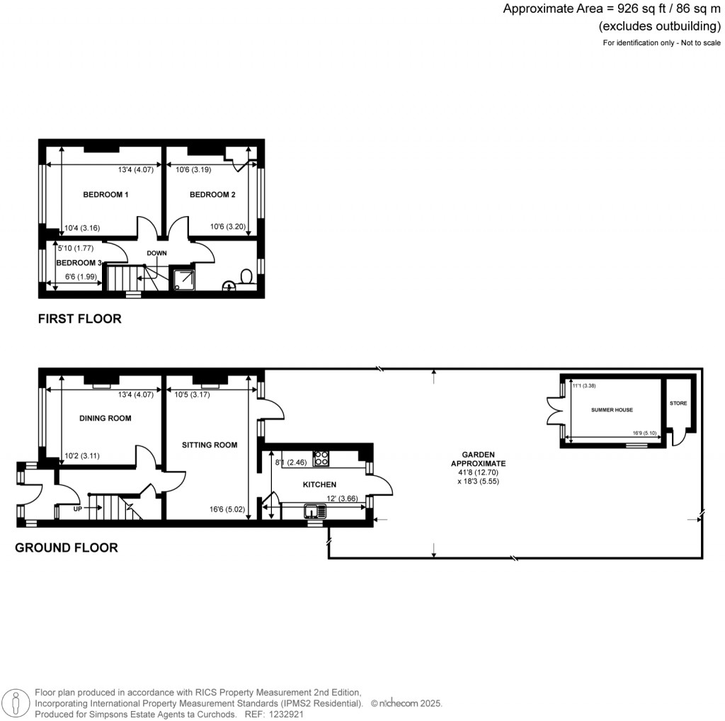Floorplans For Church Road, Teddington, TW11
