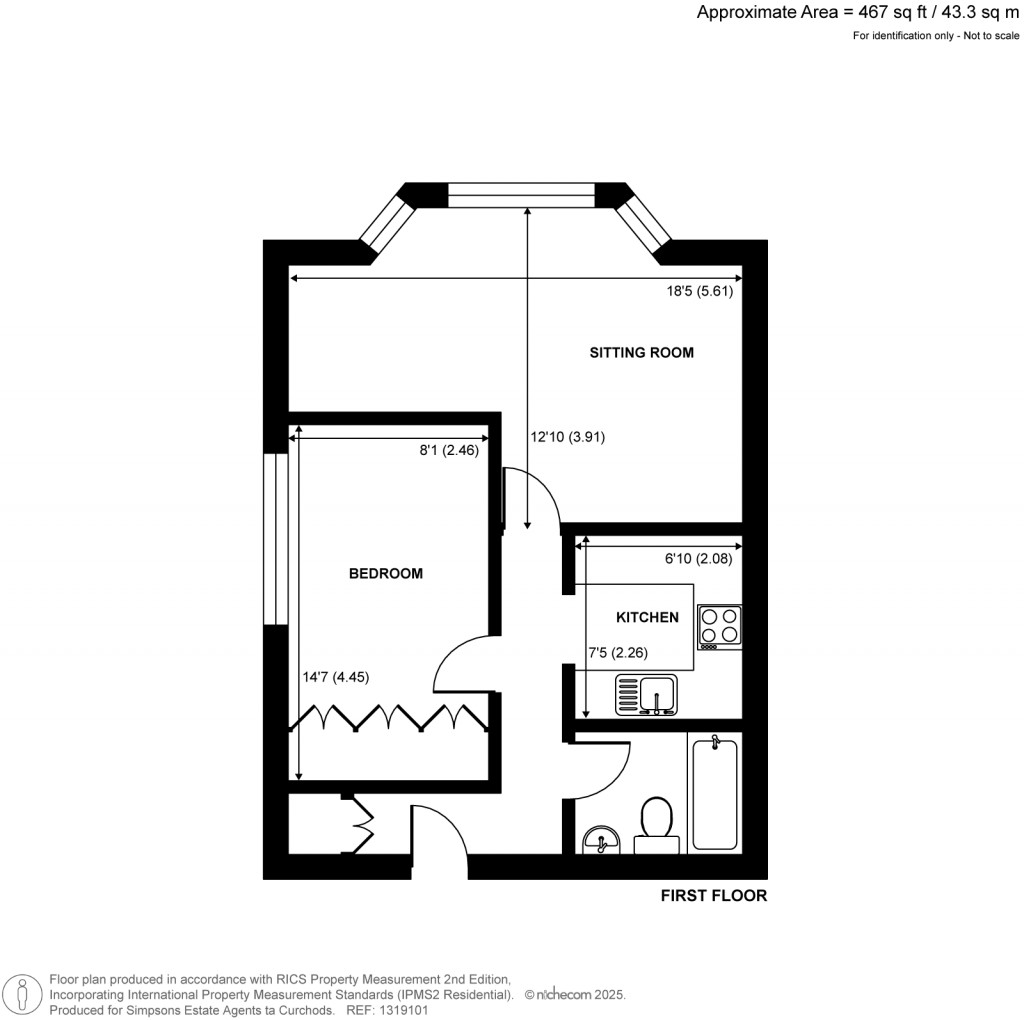 Floorplans For Kingston Lane, Teddington