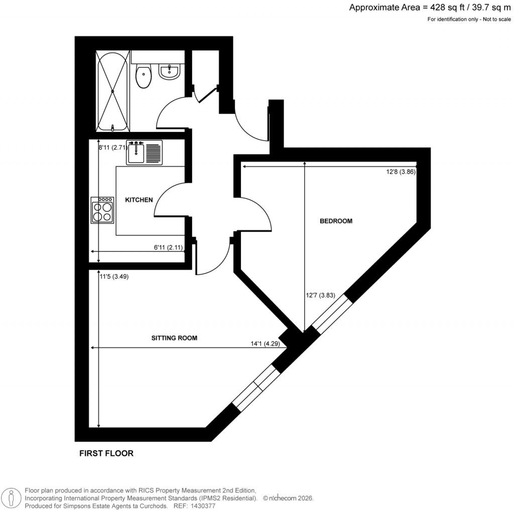 Floorplans For Middle Lane, Teddington