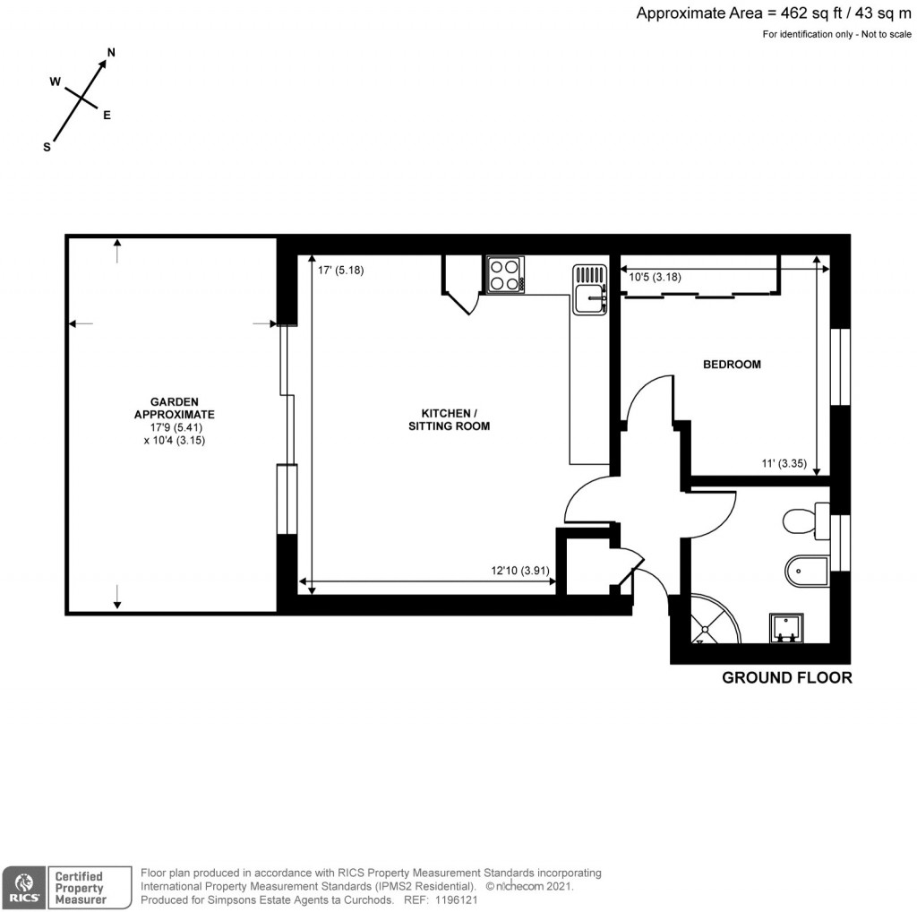 Floorplans For Twickenham Road, Teddington, TW11