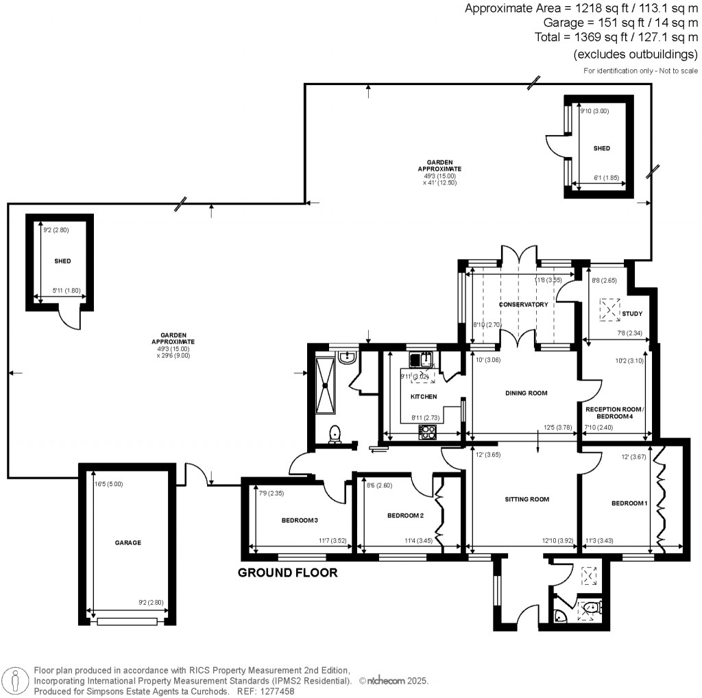 Floorplans For Gomer Place, Teddington