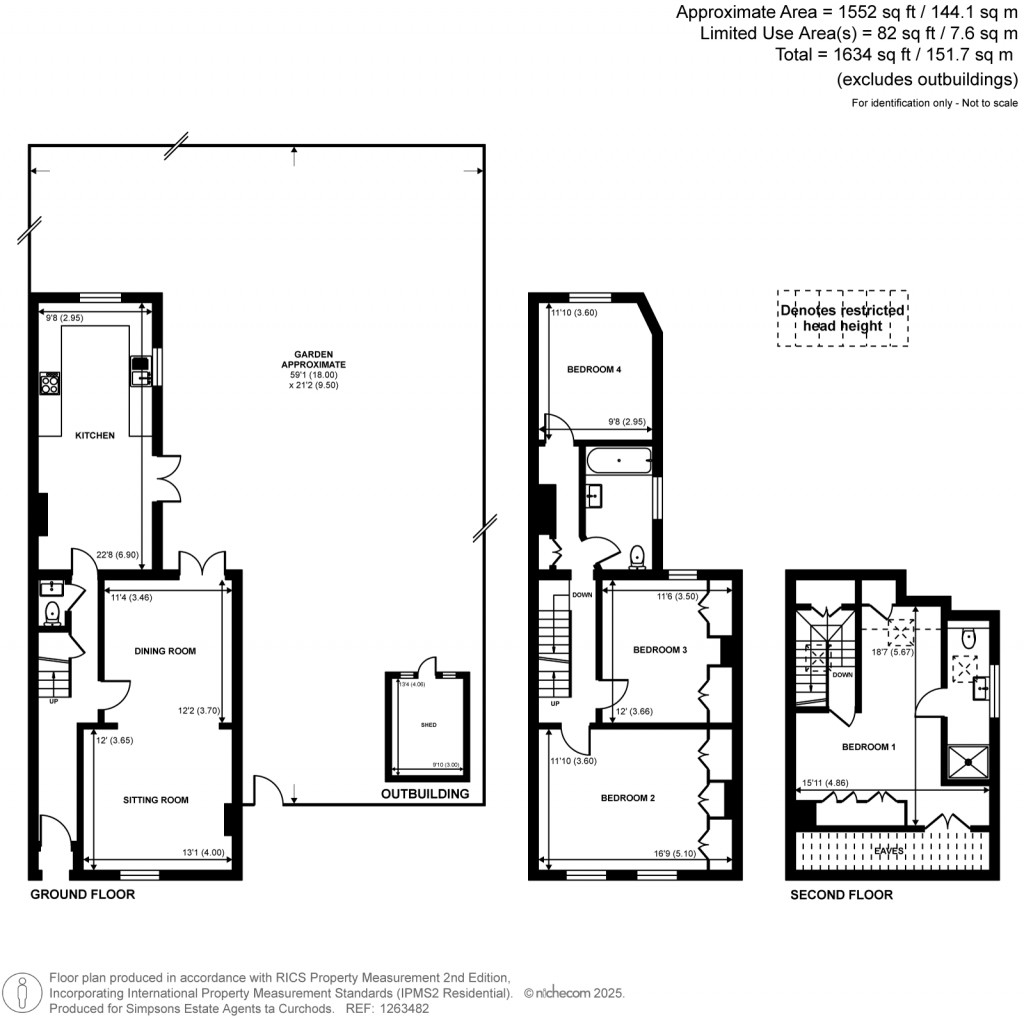 Floorplans For Victoria Road, Teddington, TW11