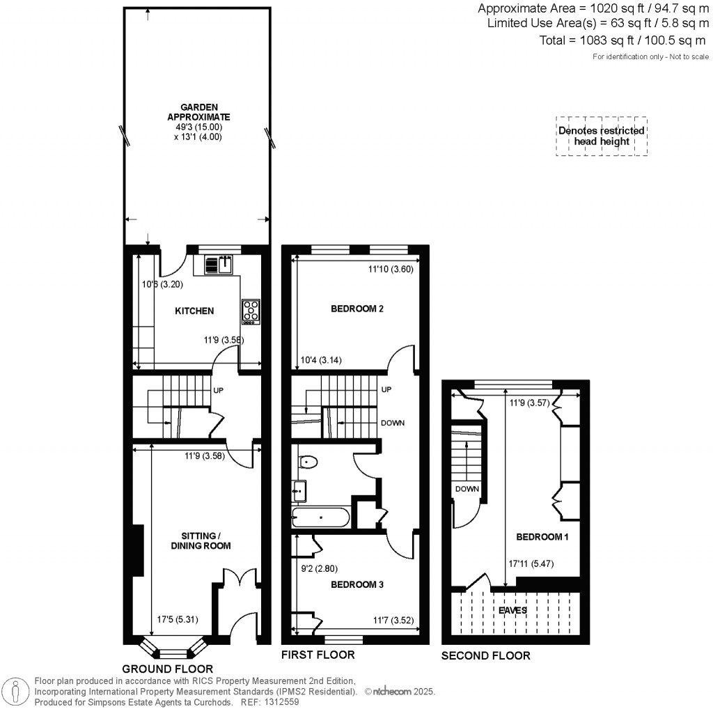 Floorplans For Railway Road, Teddington