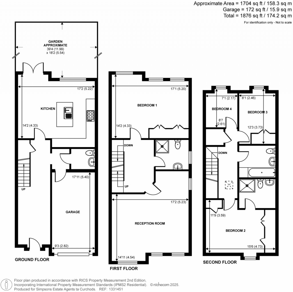 Floorplans For Langdon Park, Teddington