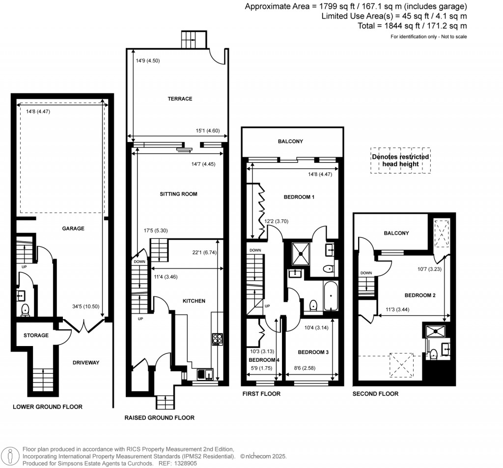 Floorplans For Mallard Place, Strawberry Hill