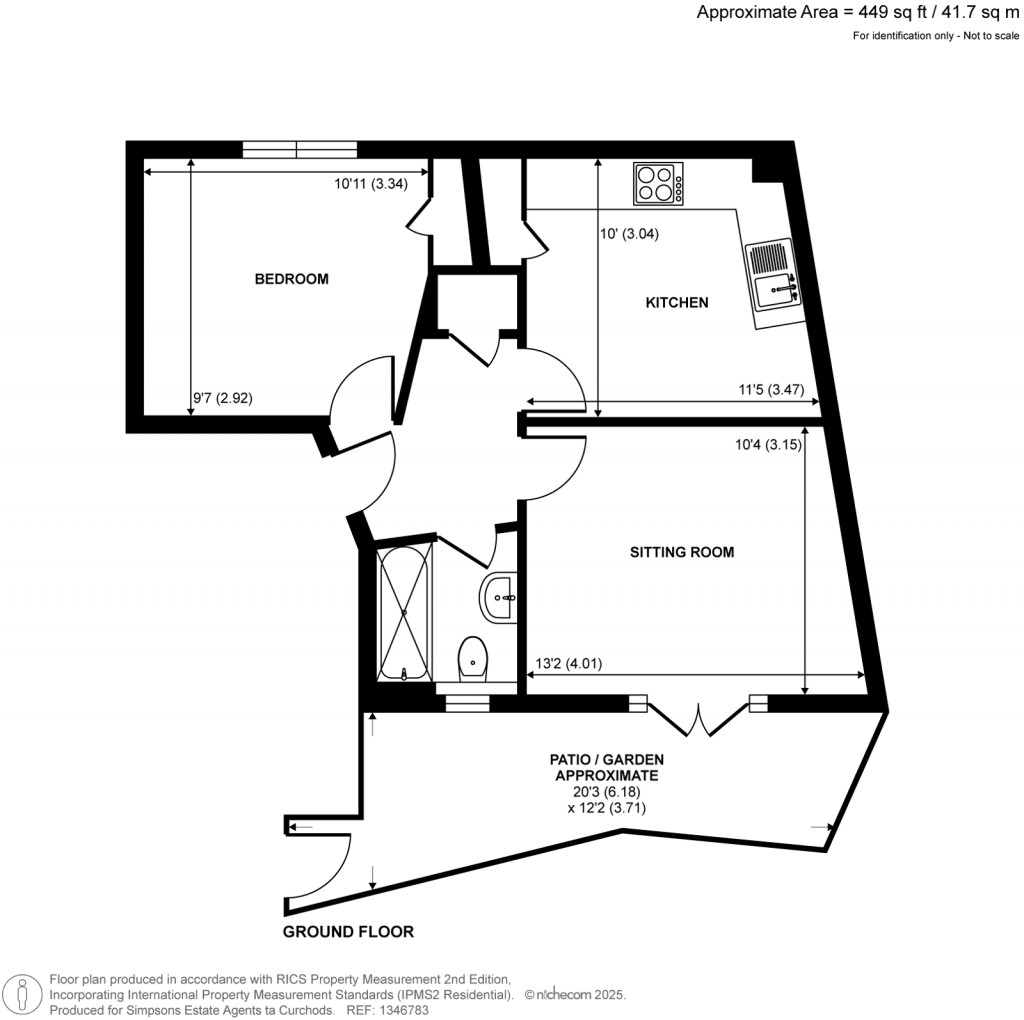 Floorplans For Cloister Close, Teddington