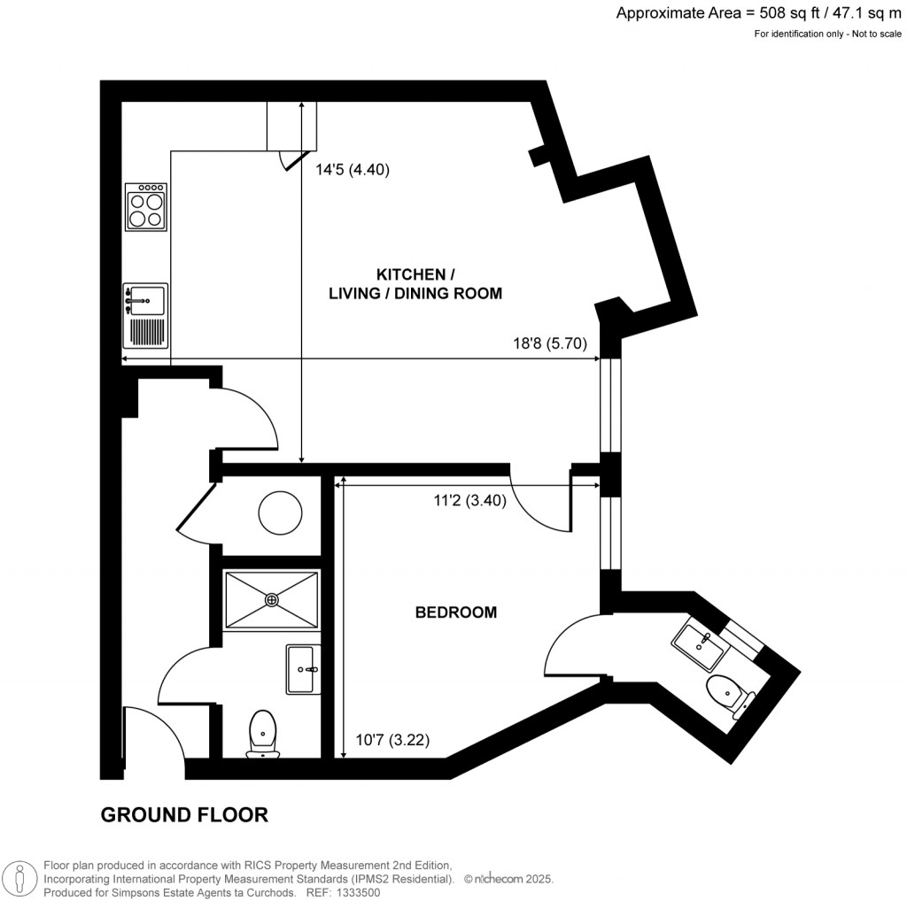 Floorplans For Park Road, Hampton Wick
