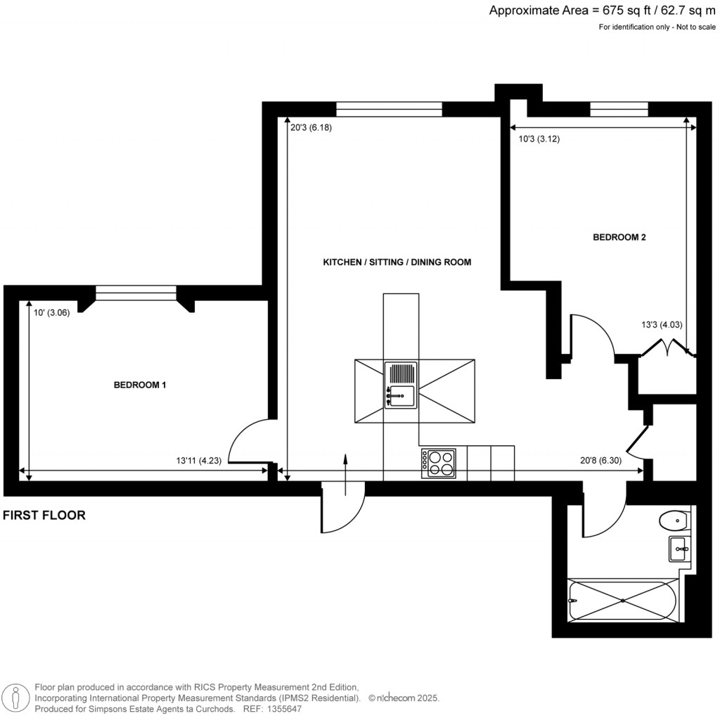 Floorplans For Church Grove, Hampton Wick