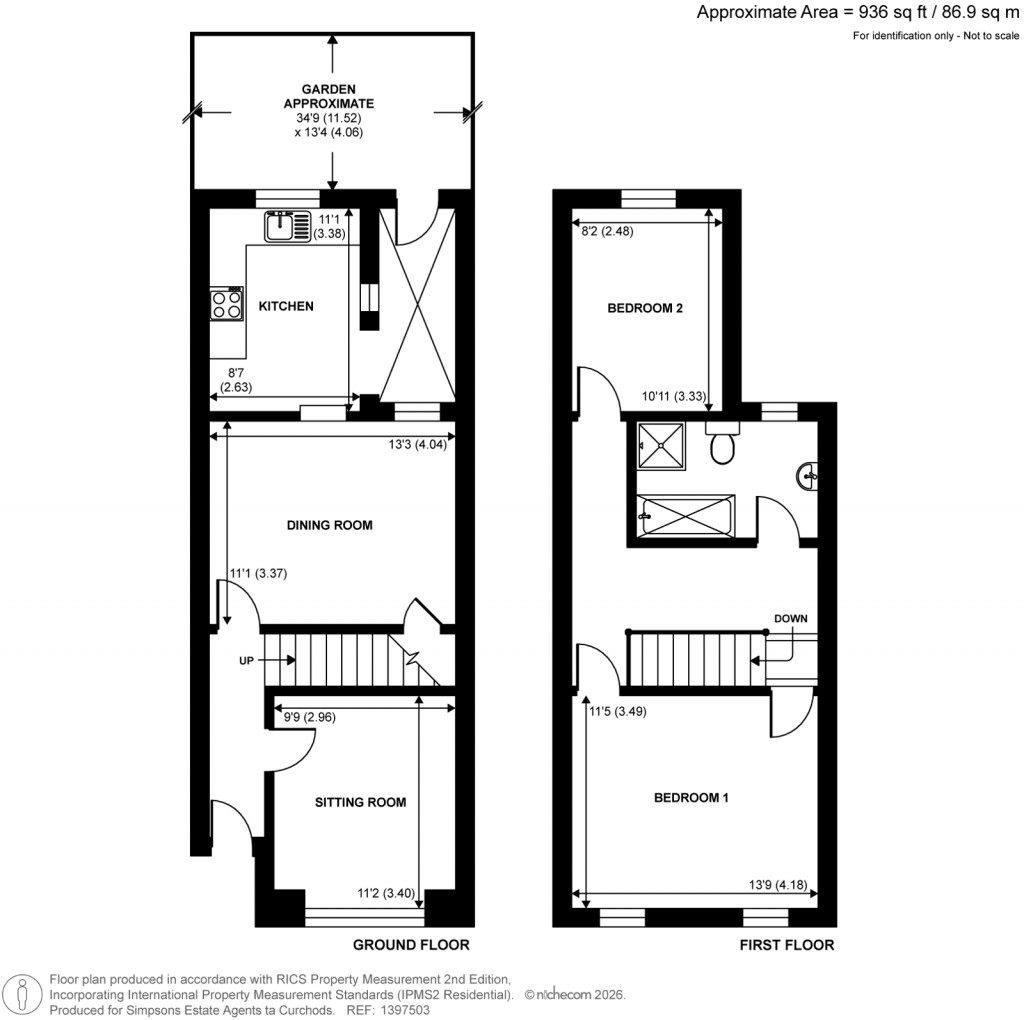 Floorplans For York Road, Teddington