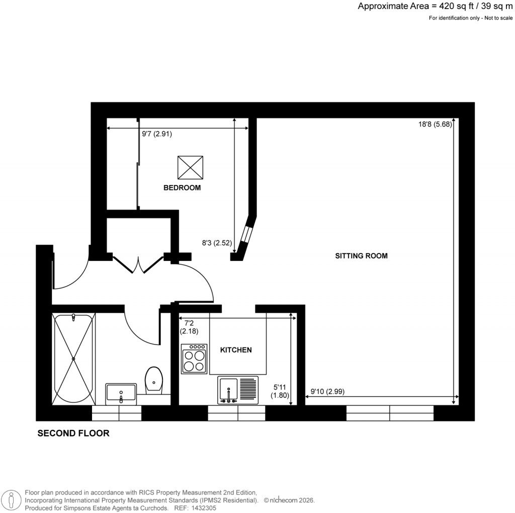 Floorplans For Hampton Road, Teddington