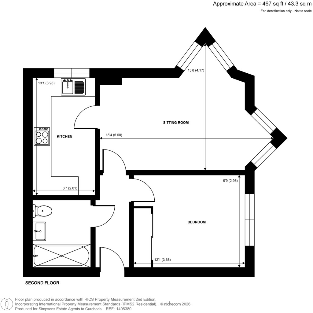 Floorplans For Twickenham Road, Teddington