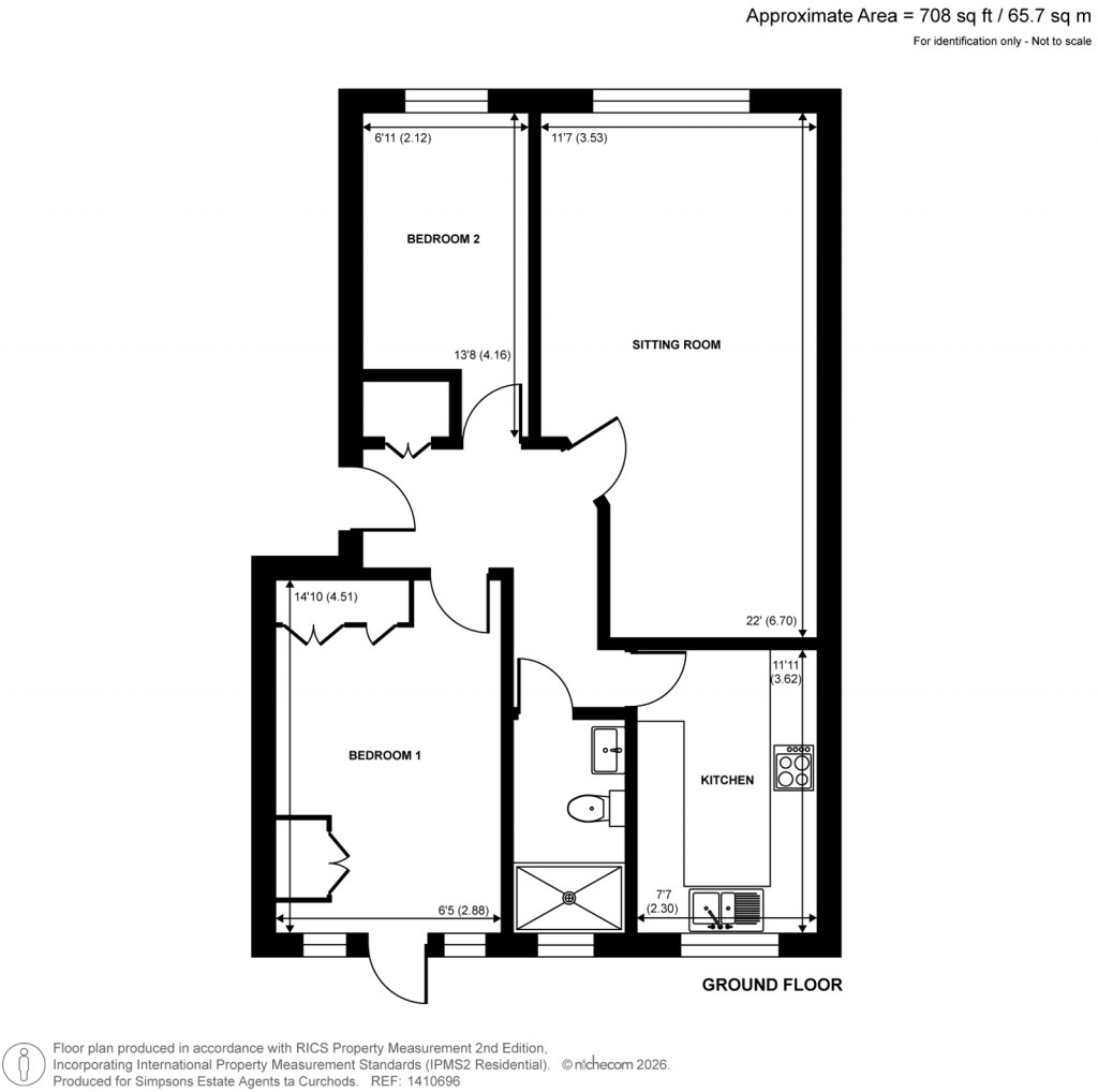 Floorplans For Waldegrave Park, Strawberry Hill