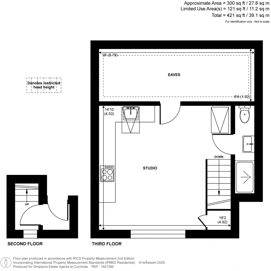 Floorplans For Kingston Road, Teddington