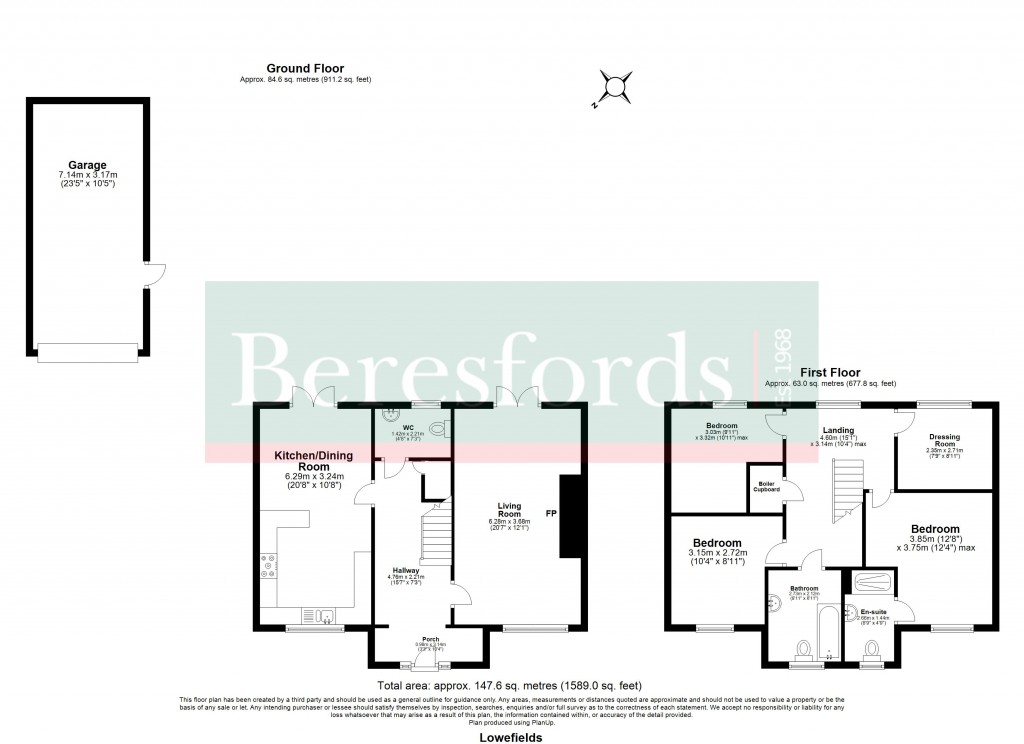 Floorplans For Earls Colne, Colchester, Essex