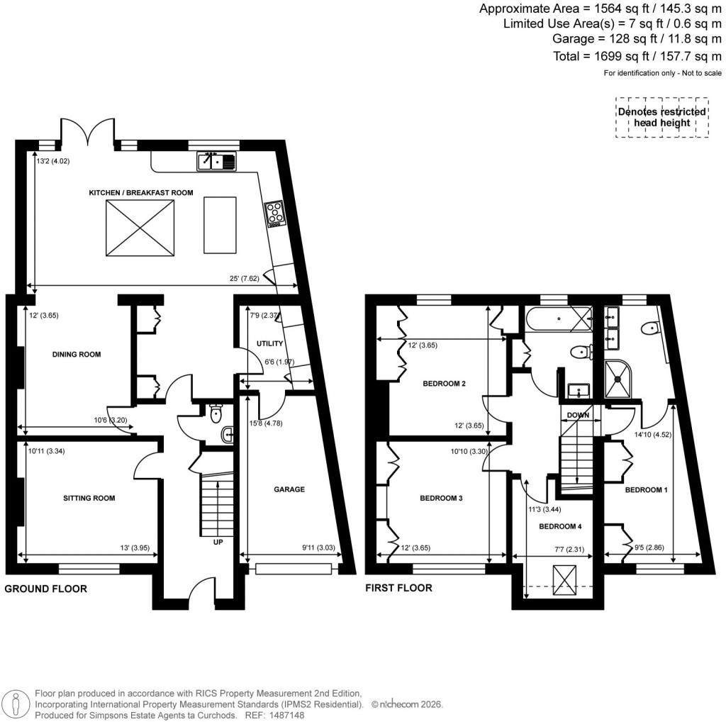 Floorplans For Rectory Lane, Byfleet, Surrey