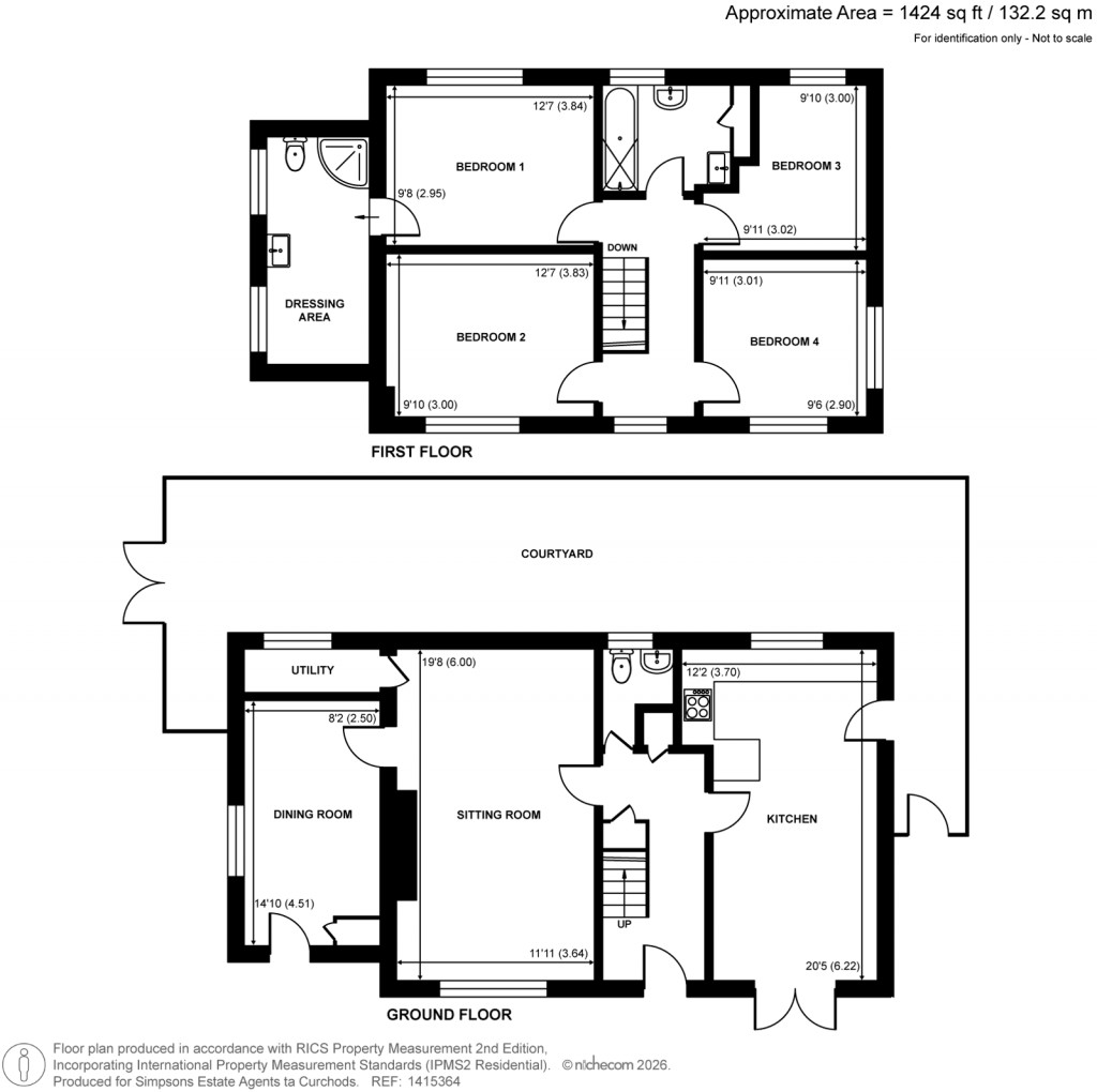 Floorplans For Old Woking Road, West Byfleet, Surrey