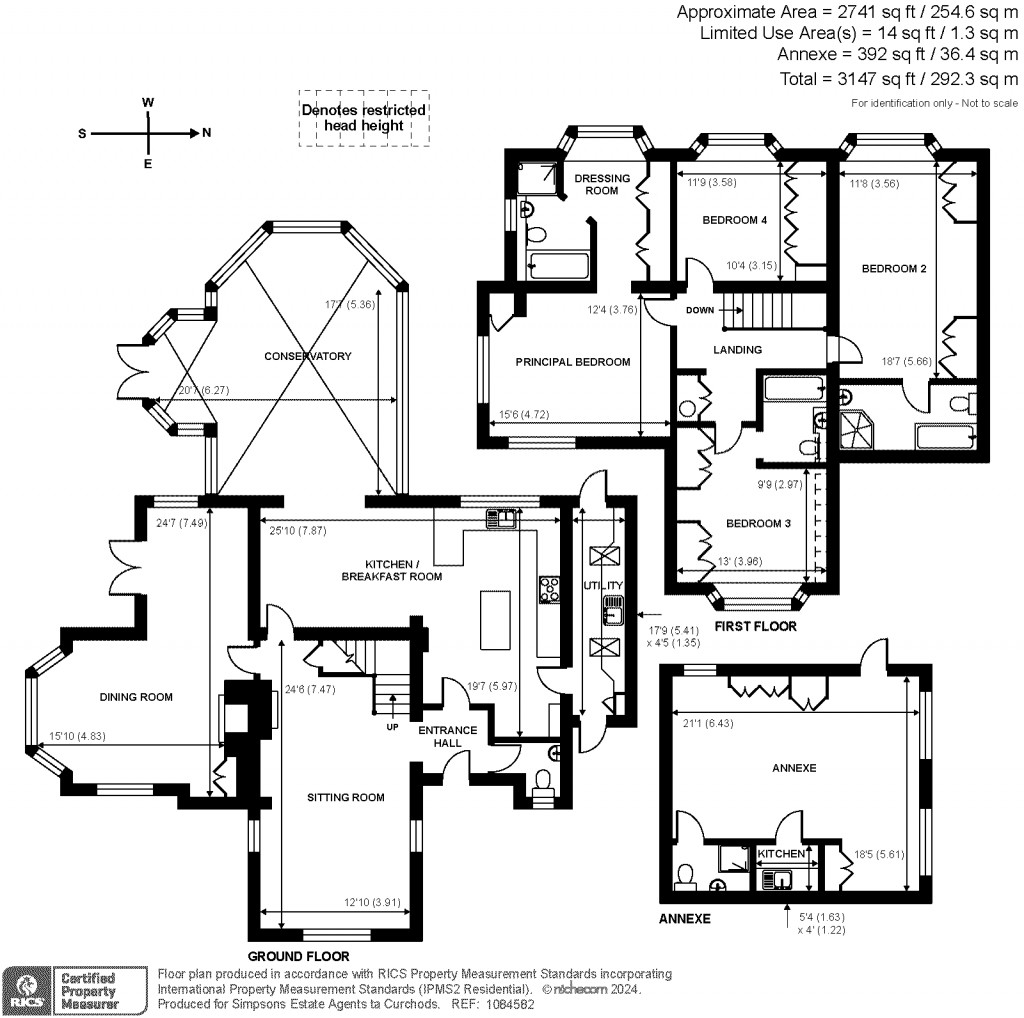 Floorplans For Redwing Gardens, West Byfleet, KT14