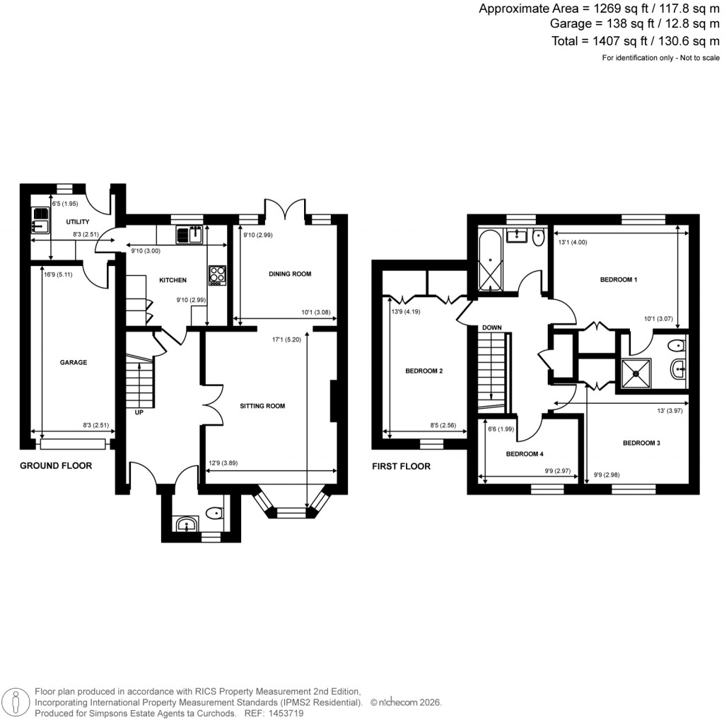 Floorplans For Aragon Walk, Byfleet, Surrey