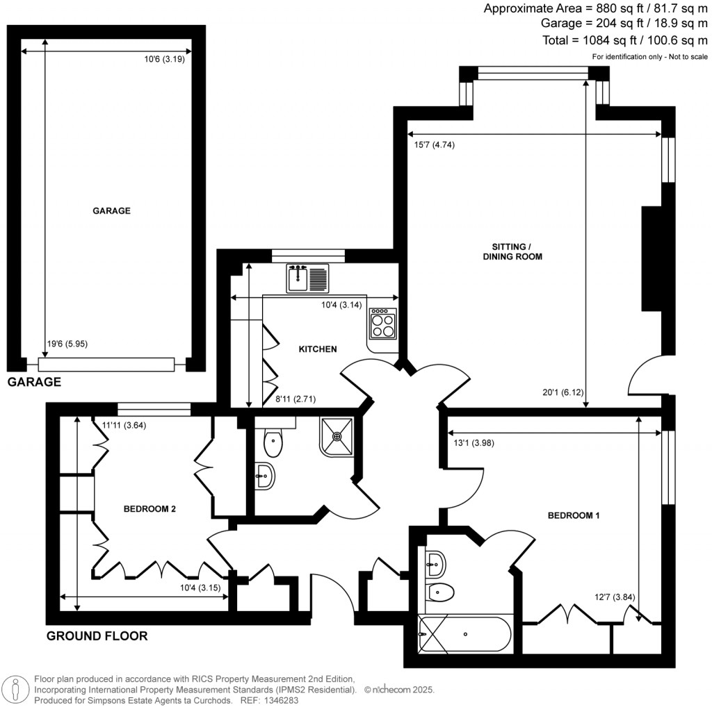 Floorplans For Pyrford Road, Pyrford, Surrey