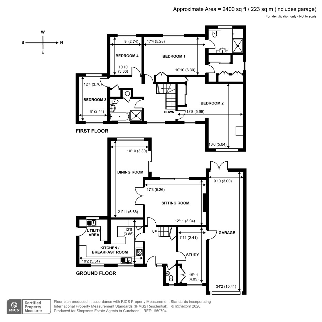 Floorplans For The Gateway, Woodham, GU21