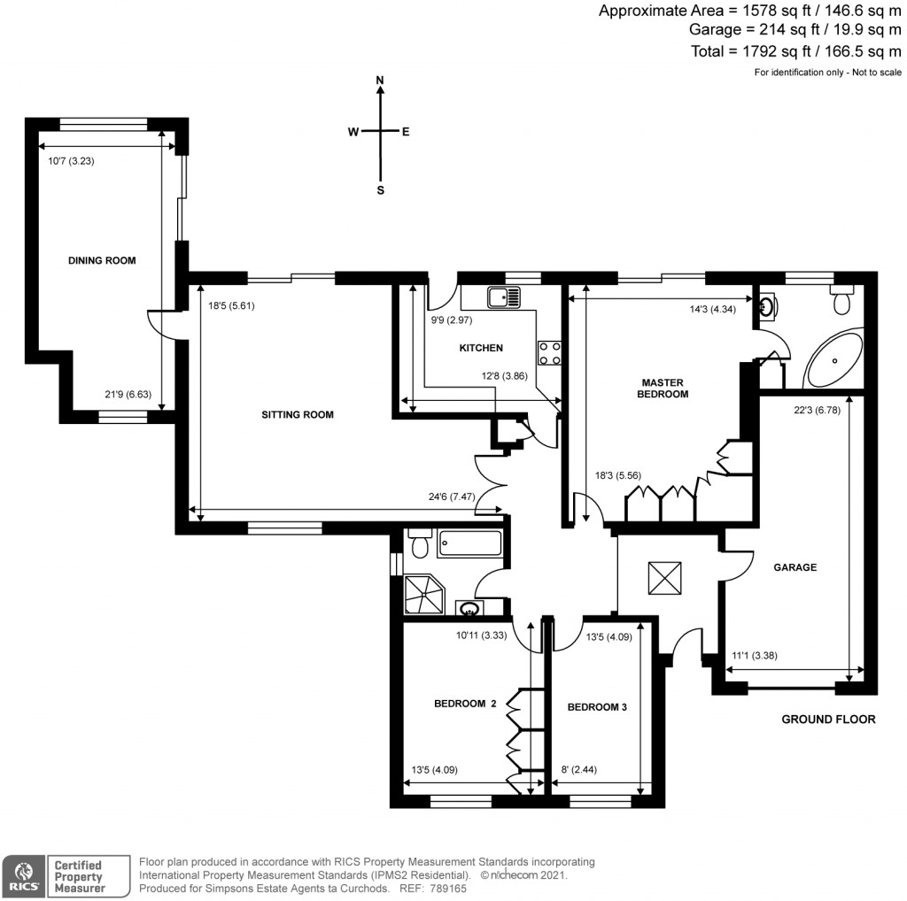 Floorplans For Onslow Way, Pyrford, GU22