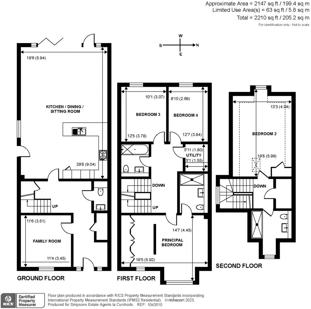 Floorplans For Broadoaks Park Road, West Byfleet, Surrey