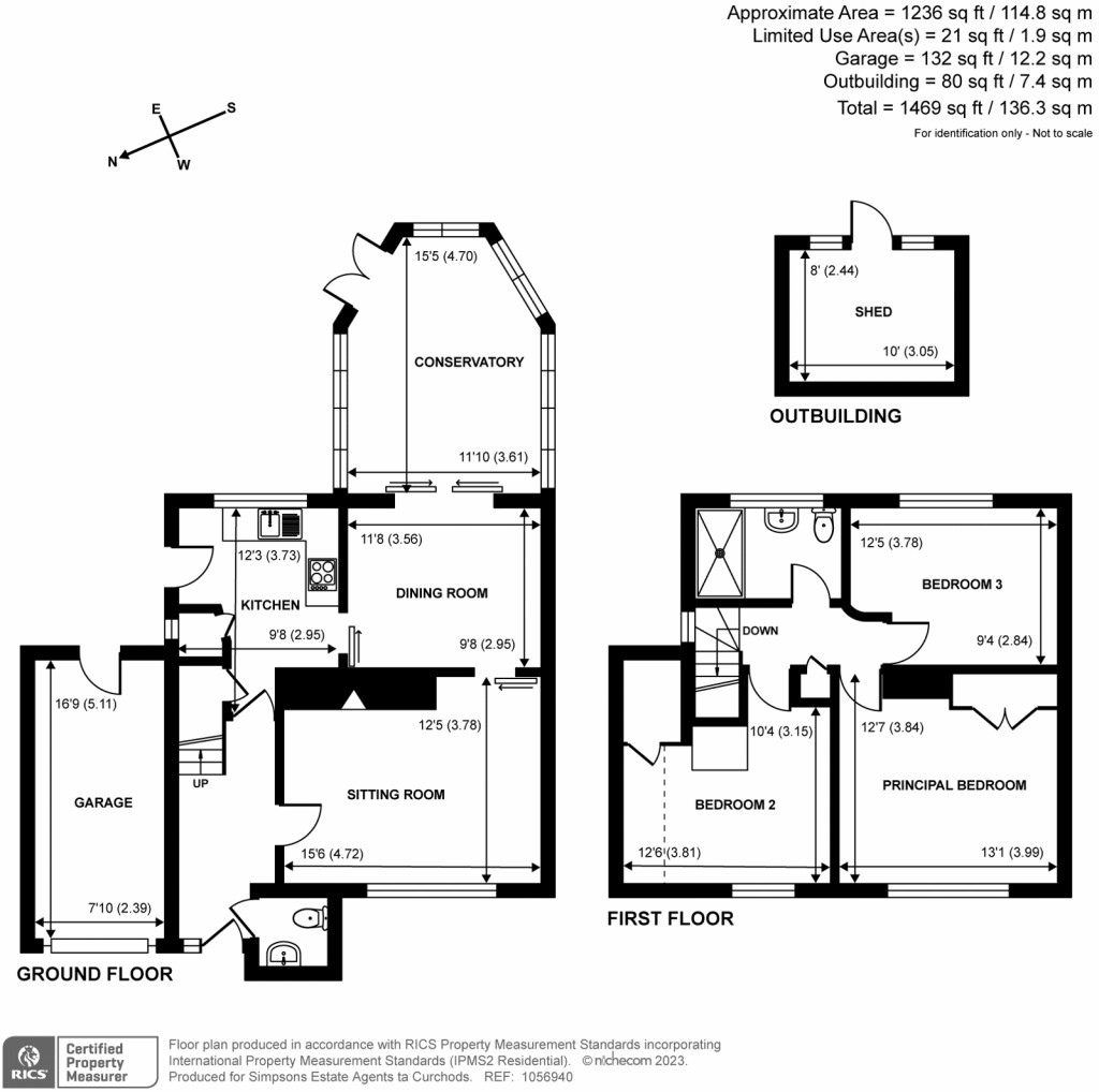 Floorplans For Lovelace Drive, Pyrford, GU22