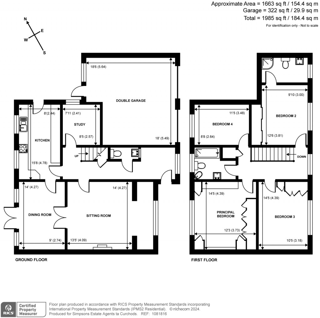 Floorplans For Thorley Gardens, Pyrford, GU22