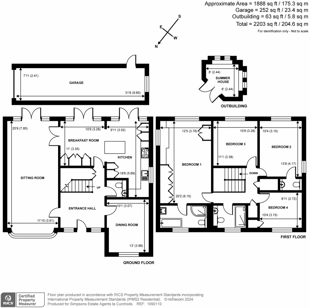 Floorplans For Crossacres, Pyrford Woods, GU22