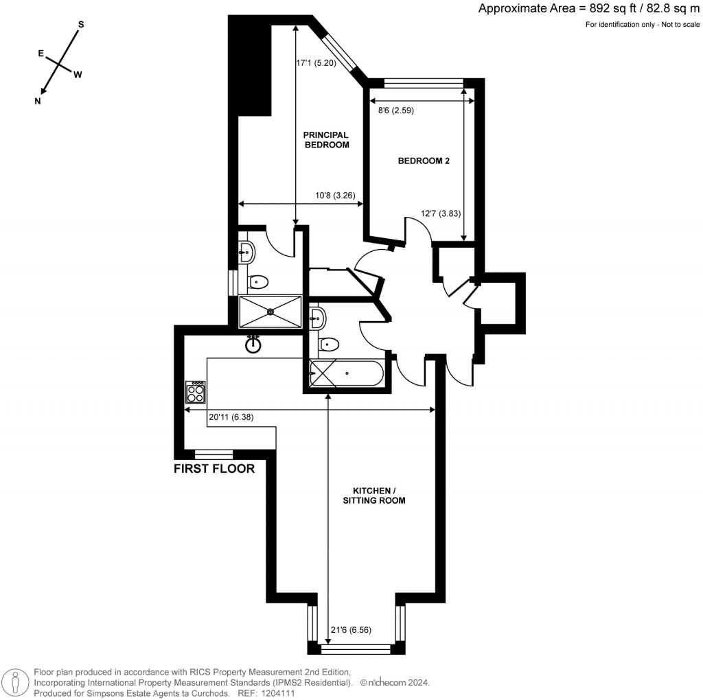Floorplans For Station Road, West Byfleet, Surrey