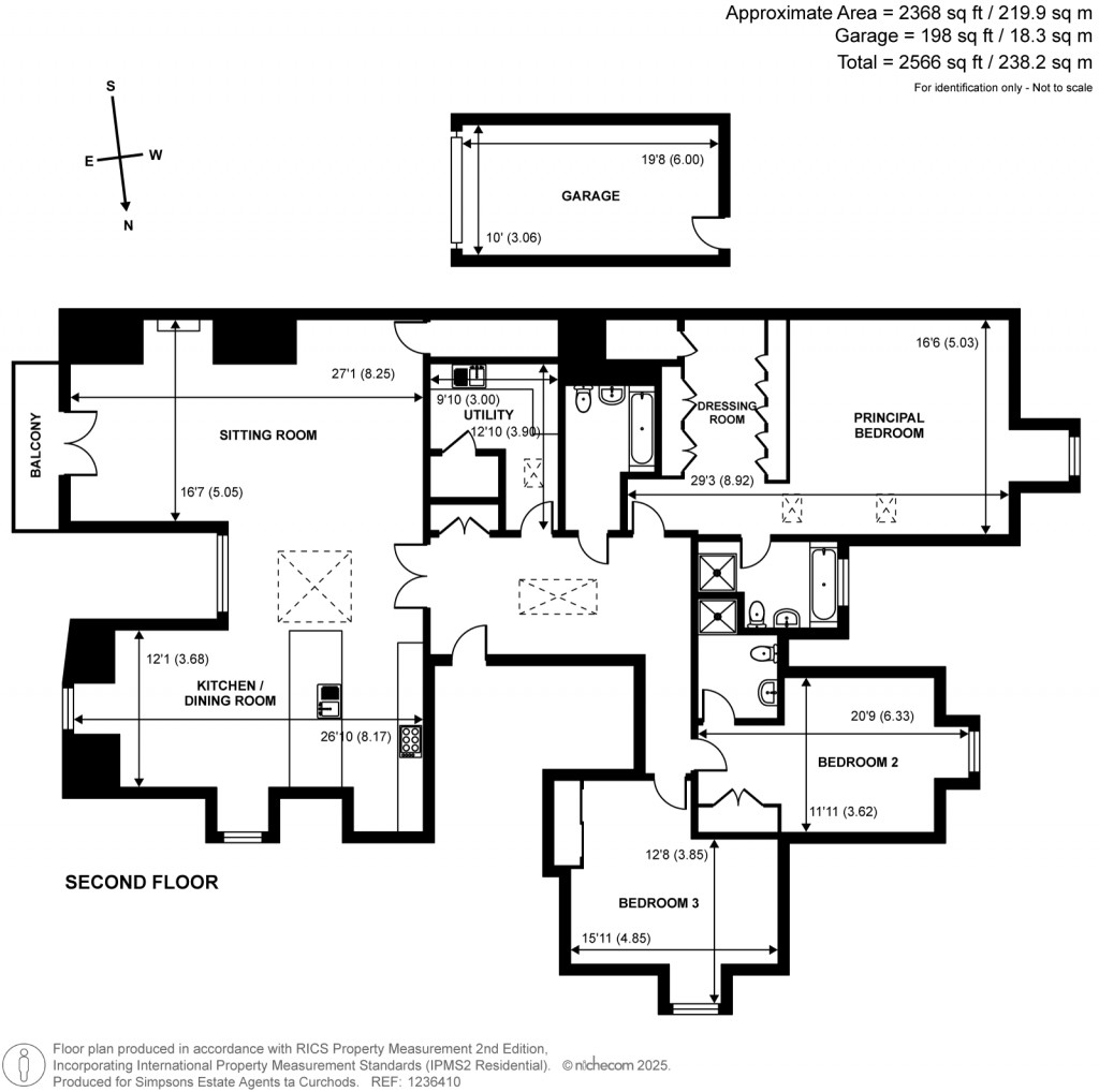 Floorplans For Oakfield House, Holmes Mead, Pyrford, GU22