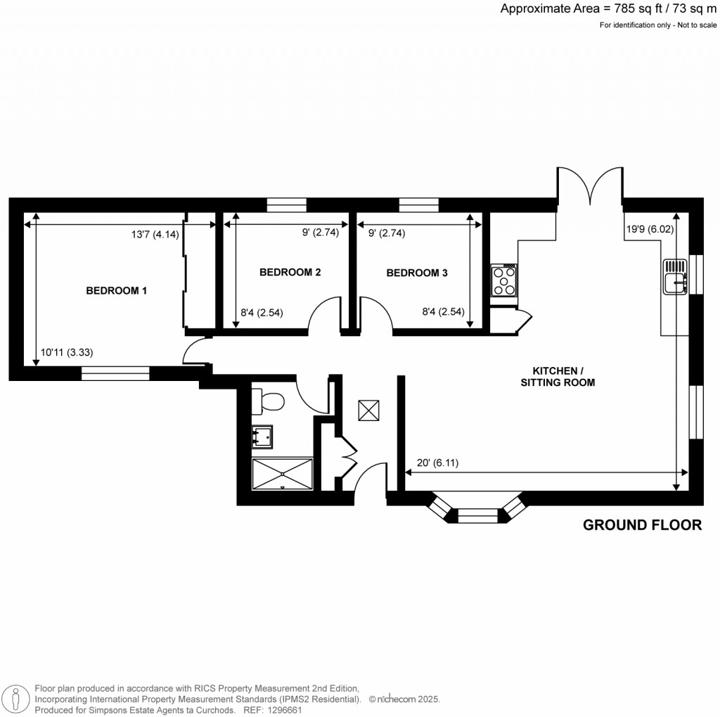 Floorplans For Warren Lane, Pyrford, Surrey