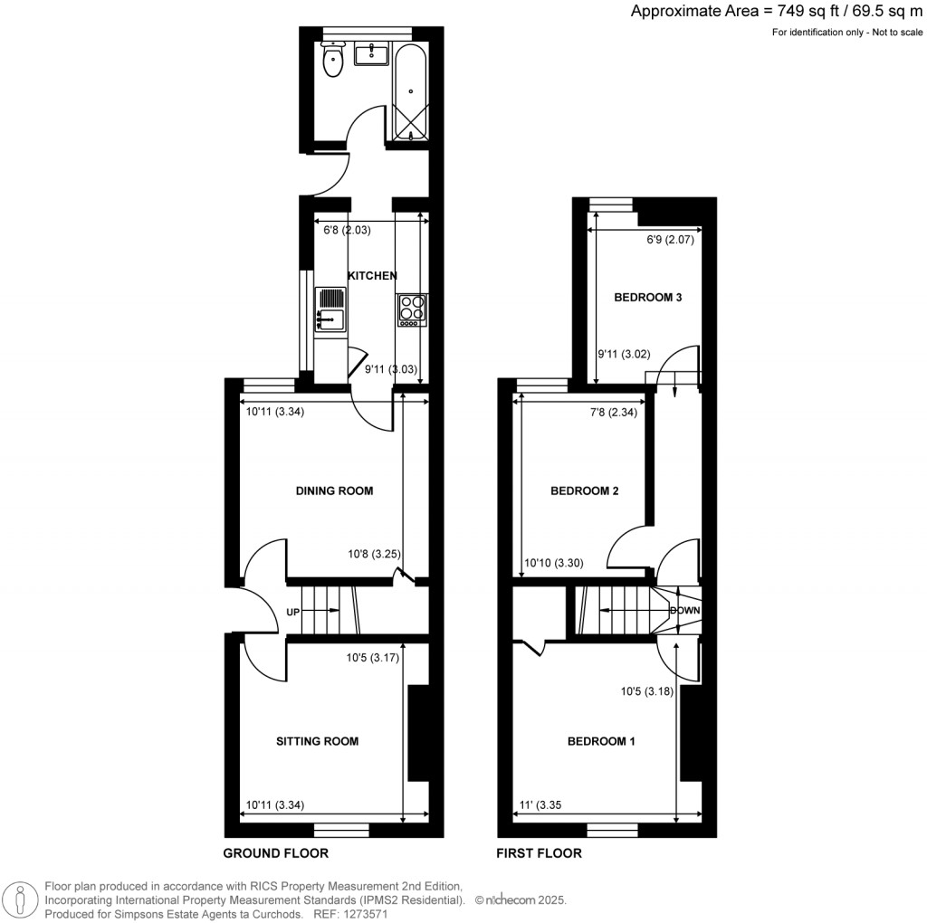 Floorplans For Station Road, West Byfleet, Surrey