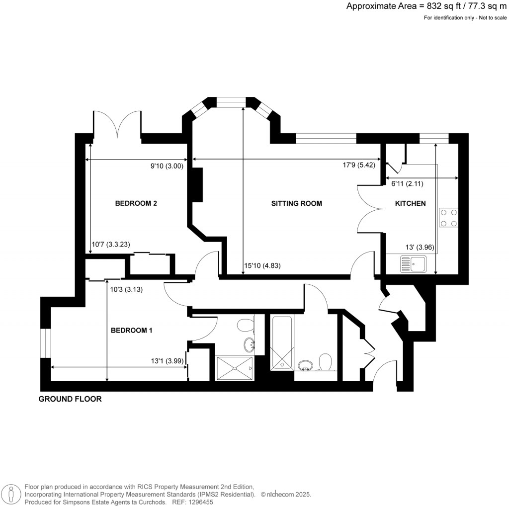 Floorplans For Camphill Road, West Byfleet, Surrey