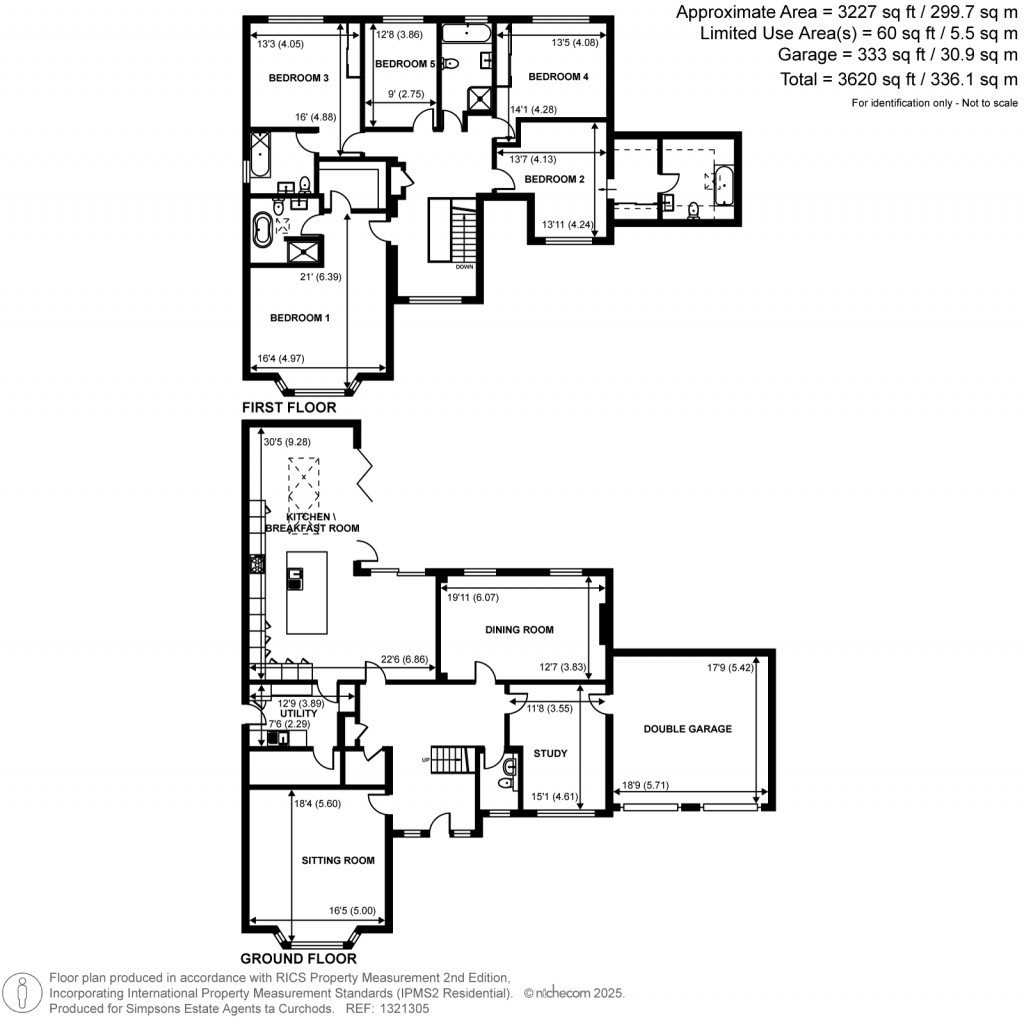 Floorplans For Ridgway, Pyrford, Surrey