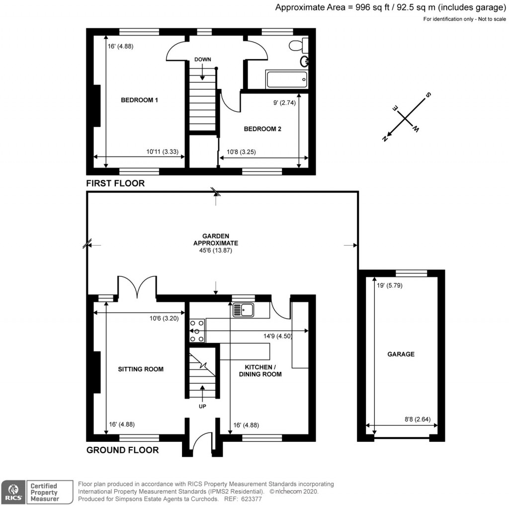 Floorplans For Station Road, West Byfleet, Surrey