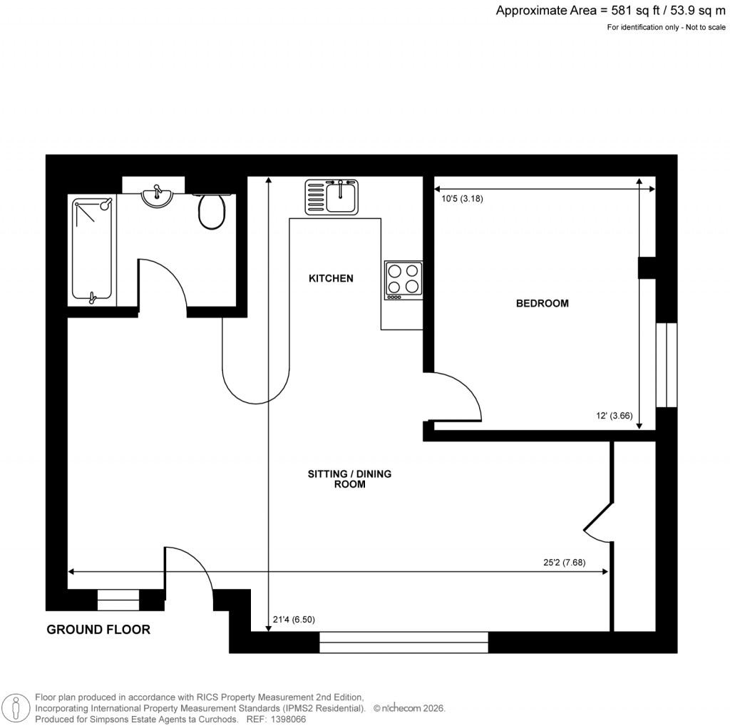 Floorplans For Portsmouth Road, Ripley, Surrey