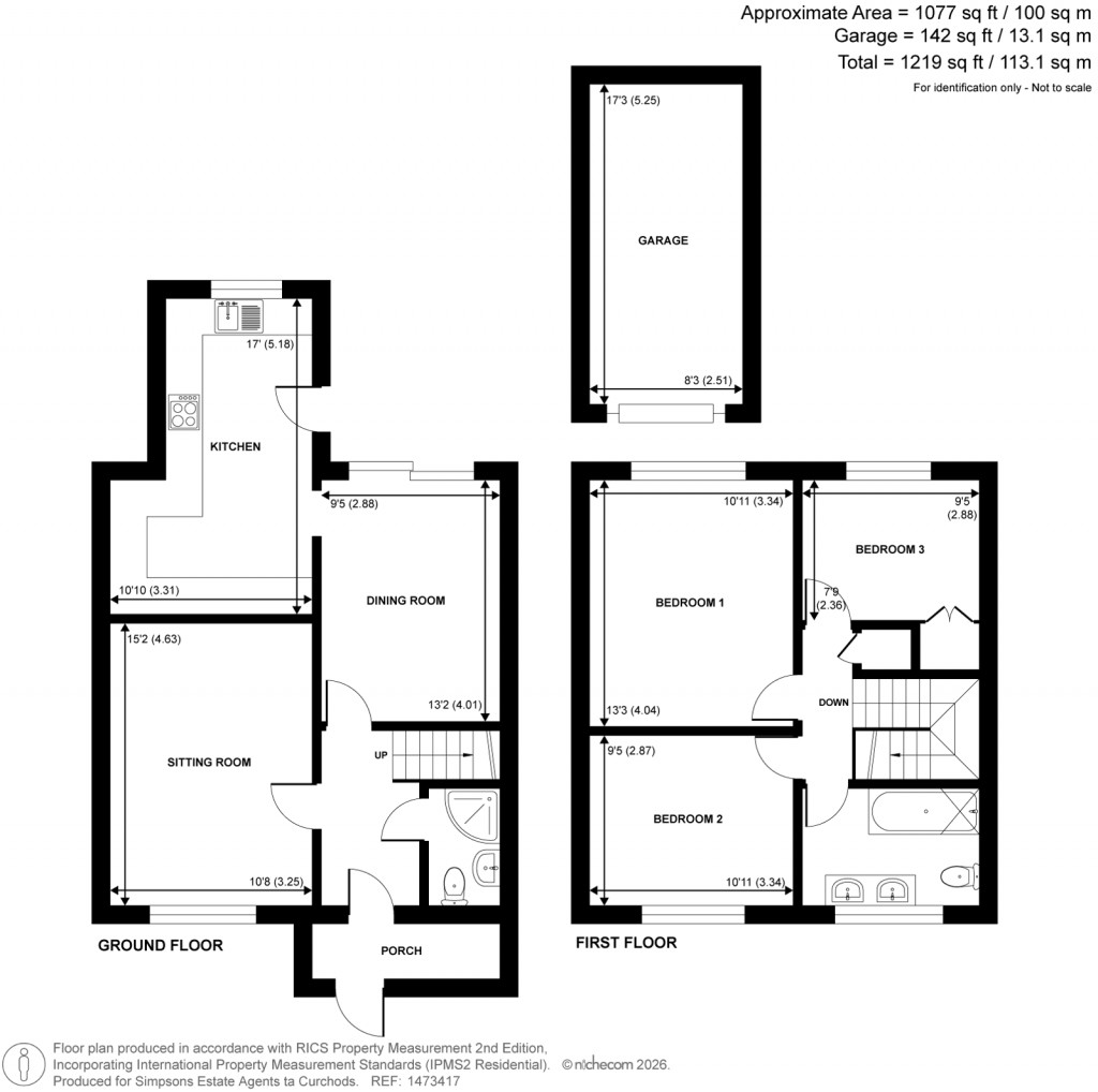 Floorplans For Pinewood Park, New Haw, Surrey