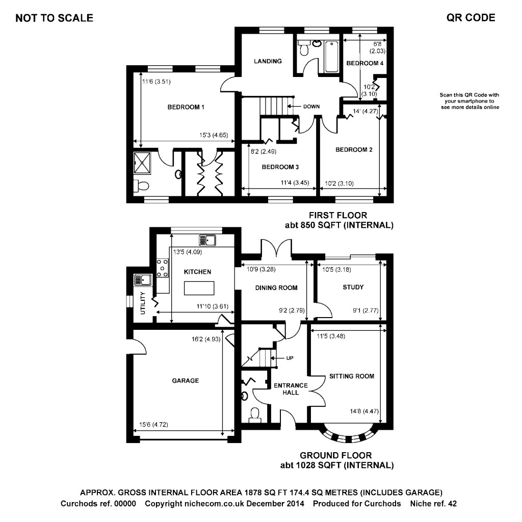 Floorplans For Weybridge, Surrey