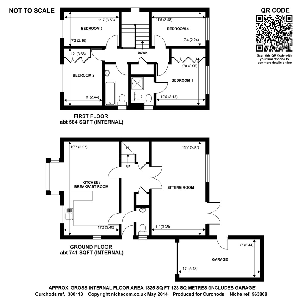 Floorplans For Southerland Close, Weybridge, Surrey