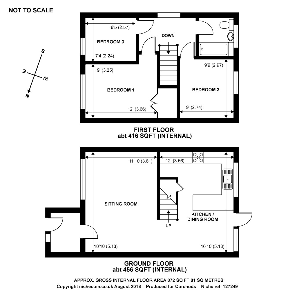 Floorplans For Holme Chase, Weybridge, Surrey