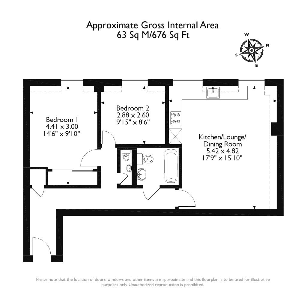 Floorplans For Gogmore Lane, Chertsey, Surrey