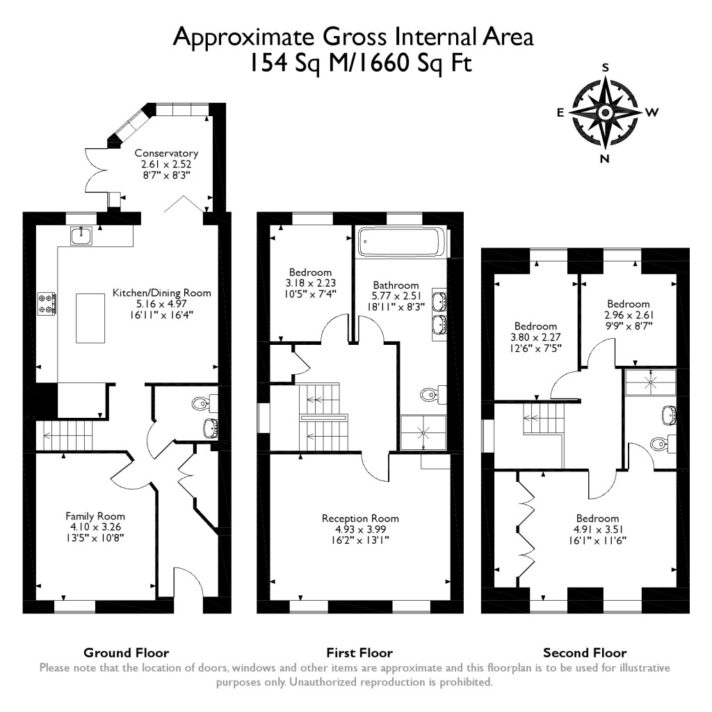 Floorplans For Woodsome Lodge, Weybridge, Surrey