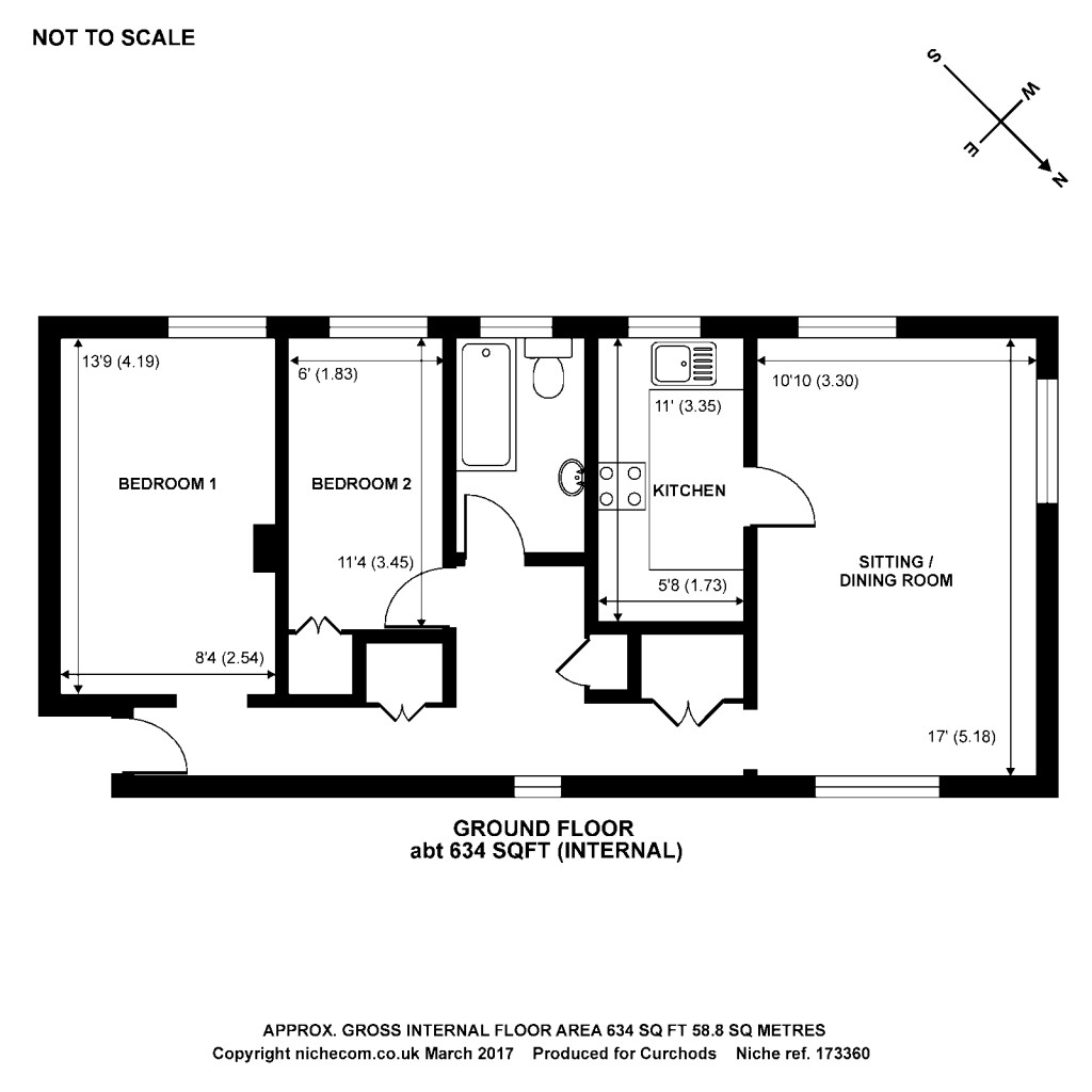 Floorplans For Weybridge, Surrey