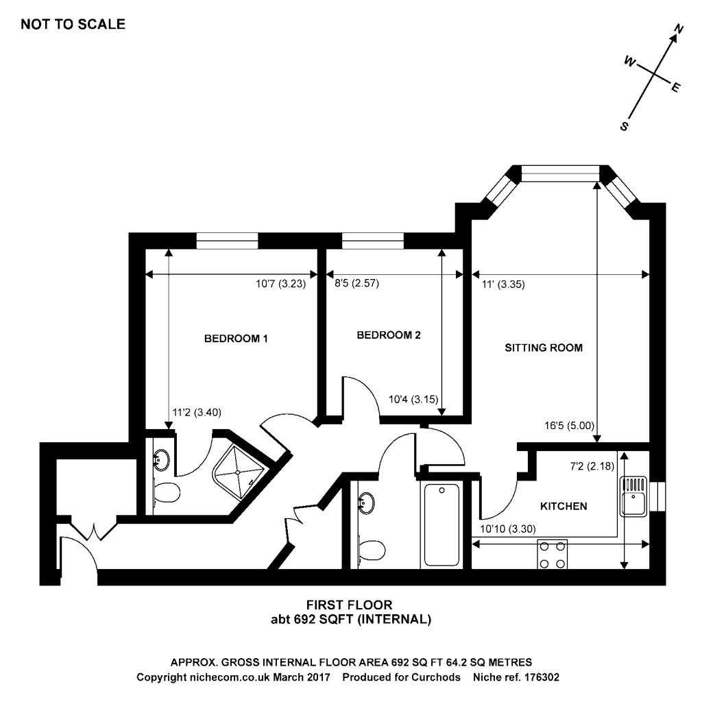 Floorplans For High Court, 135 High Road, Byfleet, KT14