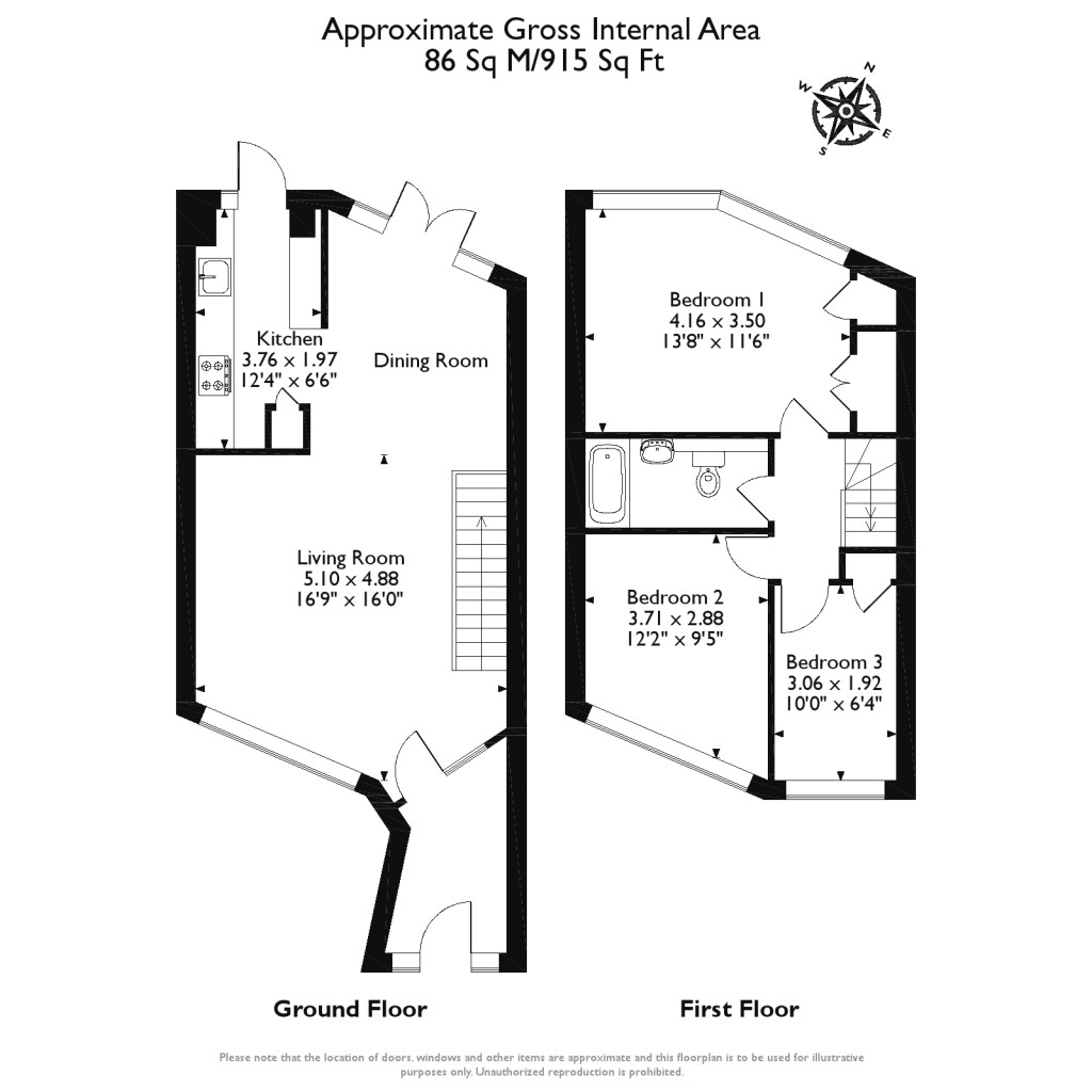 Floorplans For Templemere, Weybridge, Surrey