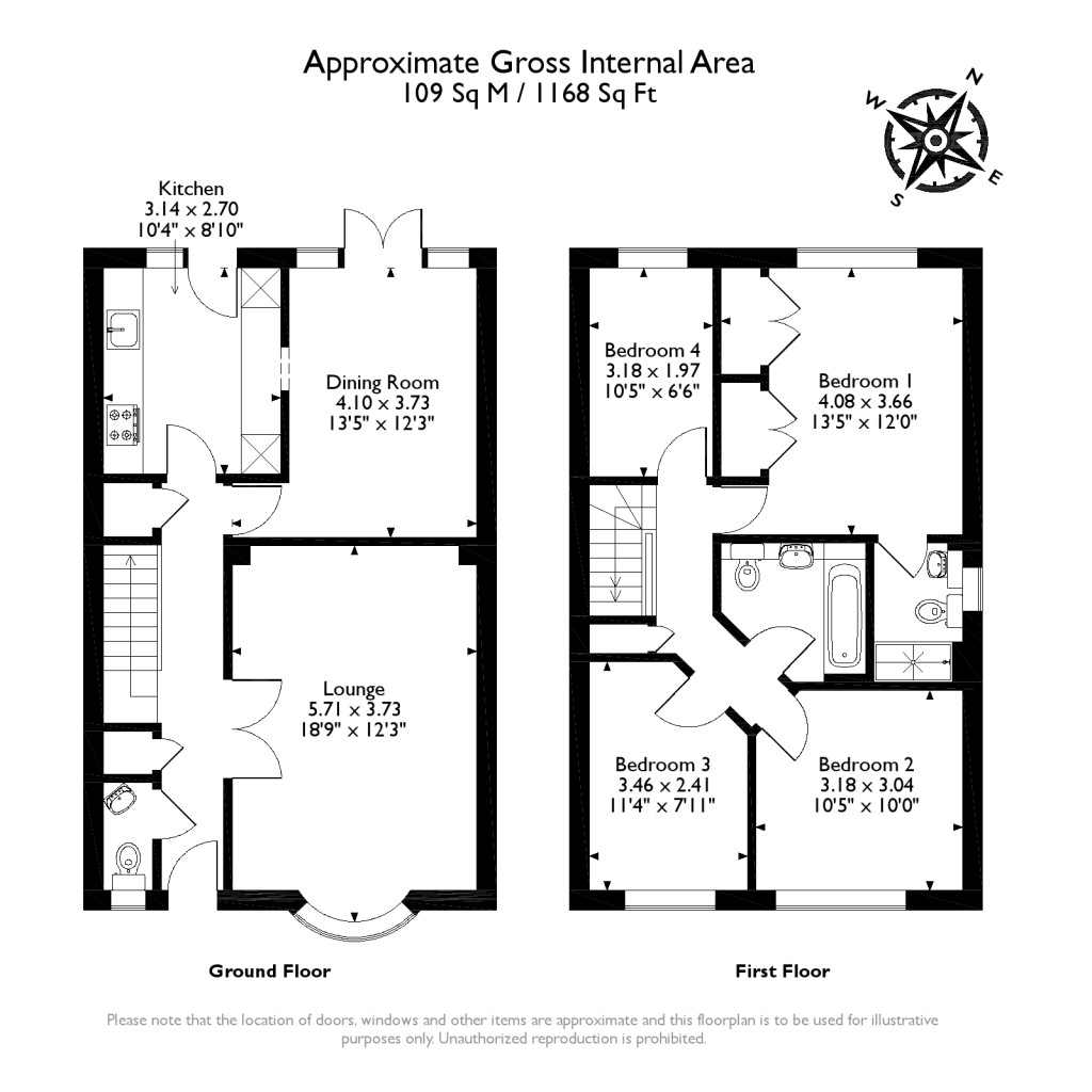 Floorplans For Hanover Walk, Weybridge, KT13