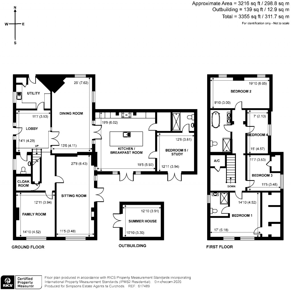 Floorplans For 3 Weybridge Park, Weybridge, KT13