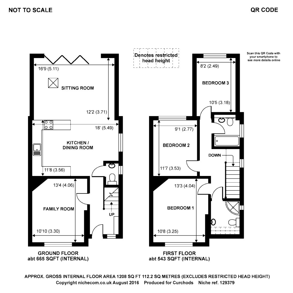 Floorplans For Greenlands Road, Weybridge, KT13