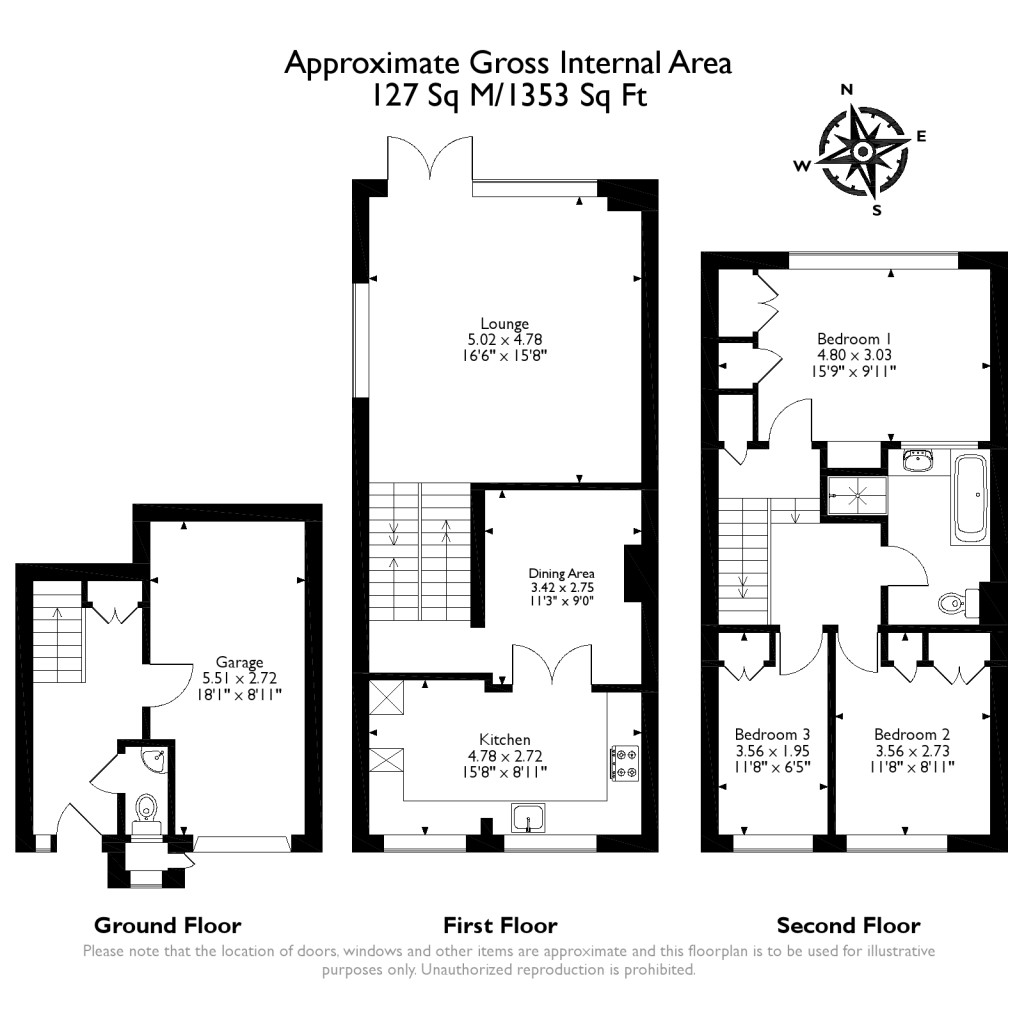 Floorplans For Belmont, Weybridge, KT13